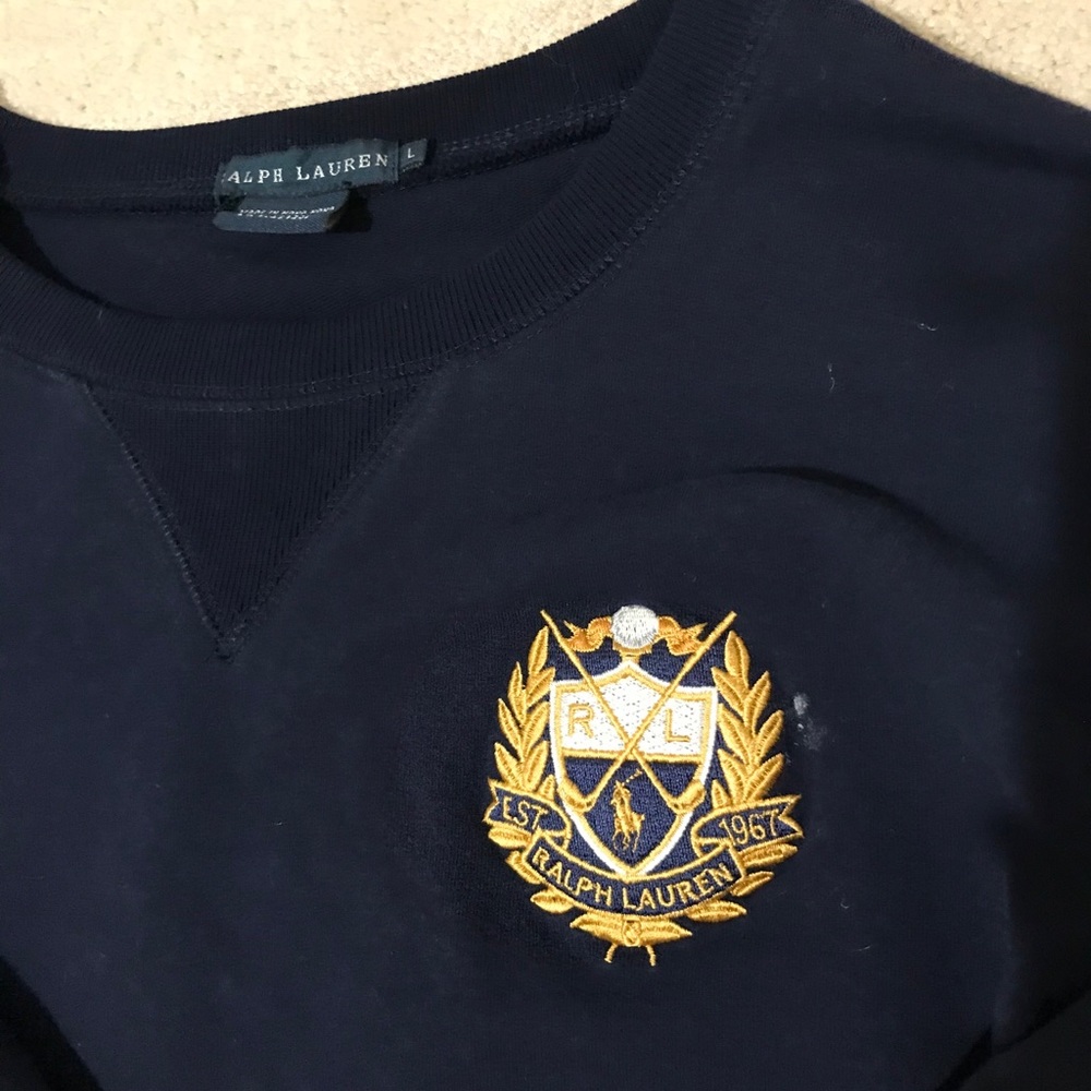 Navy Ralph Lauren Sweatshirt